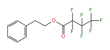 2-Phenylethyl 2,2,3,3,4,4,4-heptafluorobutanoate